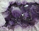 Amethyst & Calcite Geode From Brazil - lbs #34450-2